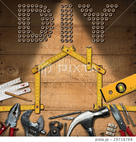 Diy Symbol - Work Tools and House 29718768