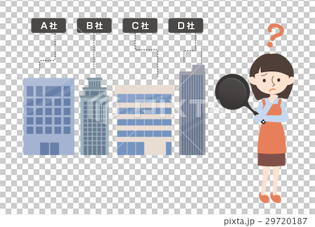 ガス自由化に悩む主婦 29720187