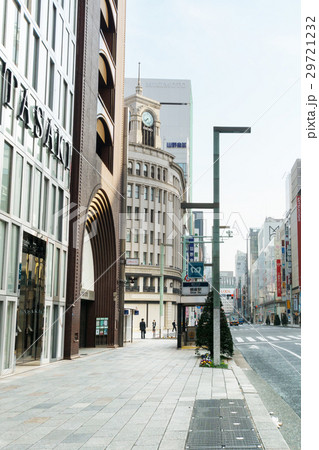 都市風景　東京　銀座4丁目 29721232