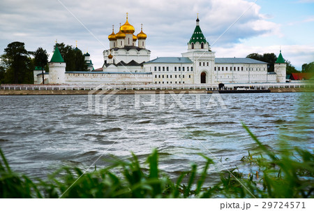Male Ipatievsky Monastery at cloudy day in Kostroma, Russia 29724571
