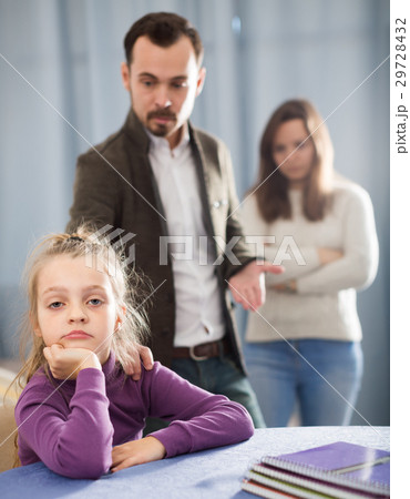 Parents lecturing daughter for bad behavior Parents lecturing daughter for bad behavior 29728432