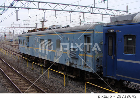 尾久駅側線に留置されるマヤ34形 尾久駅側線に留置されるマヤ34形 29733645