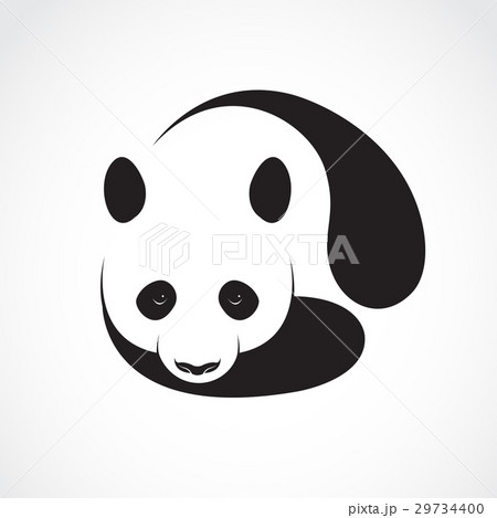 Vector of a panda design on a white background. 29734400