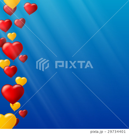 Celebrate colorful background with flying colorful 29734401