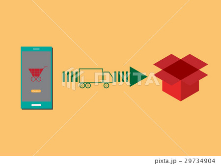 online shopping - delivery concept 29734904