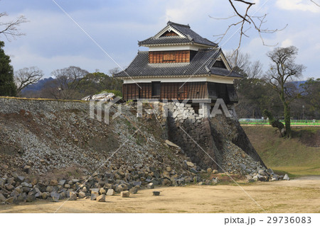 熊本城（震災後） 29736083