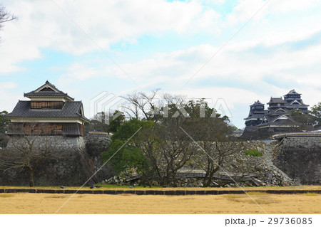 熊本城（震災後） 29736085