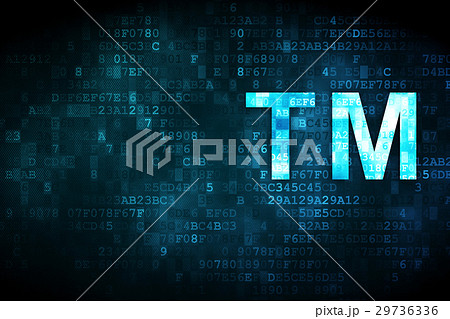 Law concept: Trademark on digital background 29736336