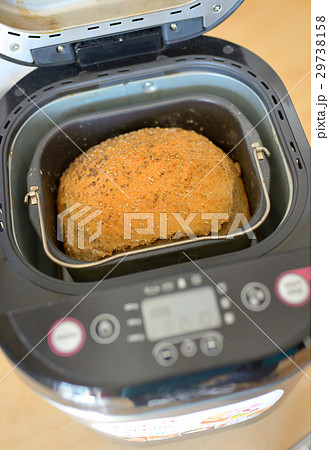 Bread machine and fresh bread at home 29738158