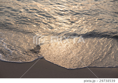 sunrise reflect on sea wave of tropical sea 29738539