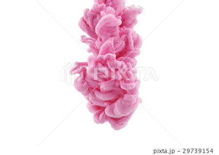 colorful ink isolated on white background. pink colorful ink isolated on white background. pink 29739154