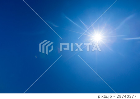 blue sky with clouds closeup 29740577