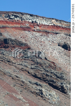 富士山 宝永火口の淵 岩脈 富士山 宝永火口の淵 岩脈 29740691