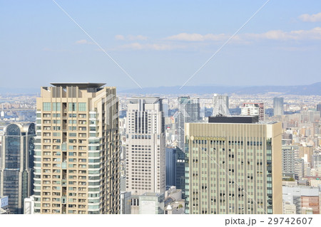 【大阪】市街地の都市風景 29742607