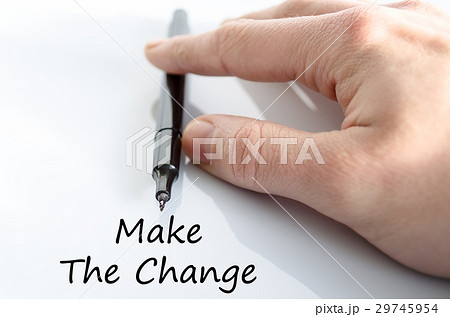 Make the change text concept Make the change text concept 29745954