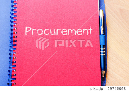 Procurement write on notebook 29746068