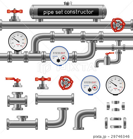black pipe set constructor 29746346