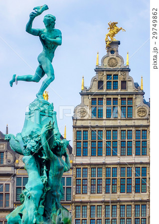 Grote Markt square in Antwerp, Belgium Grote Markt square in Antwerp, Belgium 29749862