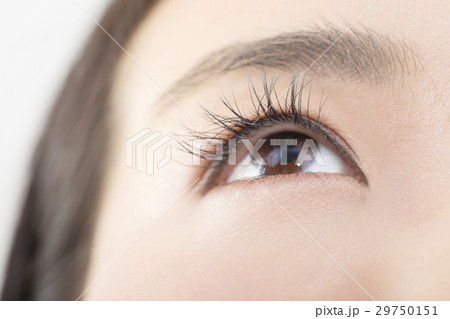 ビューティー　マツエク　睫毛　クローズアップ　ミドル世代 29750151