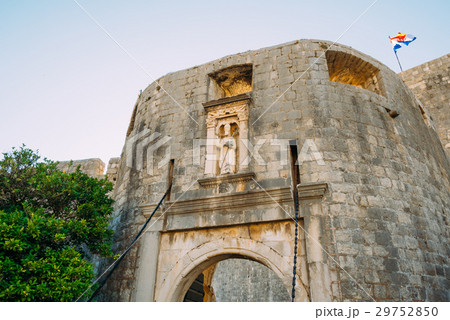 Dubrovnik Old Town, Croatia. Inside the city Dubrovnik Old Town, Croatia. Inside the city 29752850