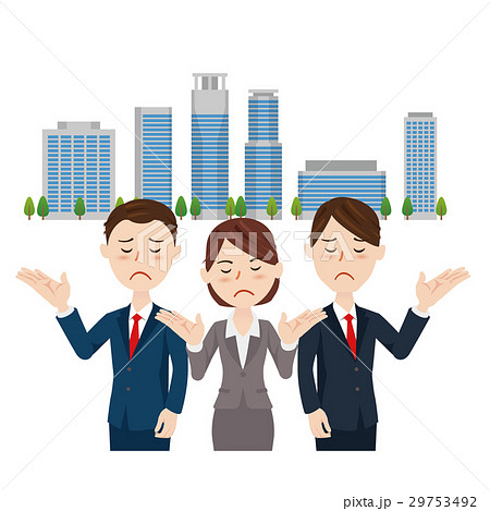 ビジネスチームのイラスト素材