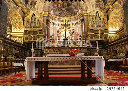 聖ヨハネ大聖堂の内部　ヴァレッタ　マルタ 29754645