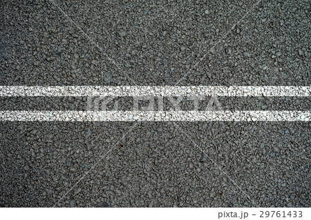 Double white lines on the asphalt road Double white lines on the asphalt road 29761433