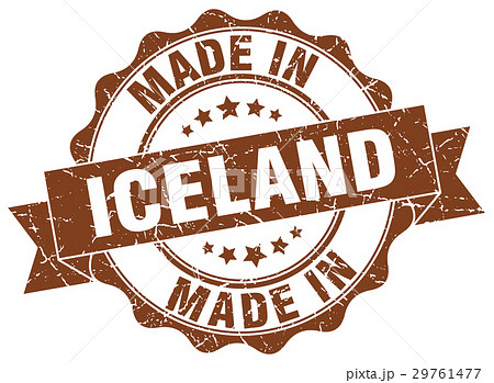 made in Iceland round seal made in Iceland round seal 29761477