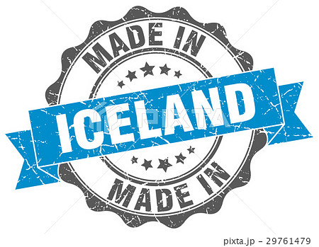 made in Iceland round seal made in Iceland round seal 29761479
