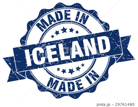 made in Iceland round seal made in Iceland round seal 29761480