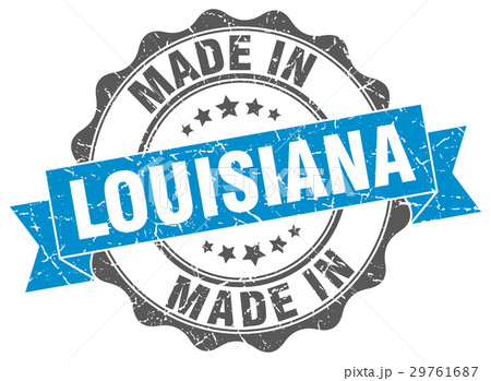 made in Louisiana round seal made in Louisiana round seal 29761687