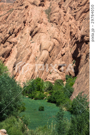 Red rock limestone fingers in Dades Gorgem Morocco Red rock limestone fingers in Dades Gorgem Morocco 29764050