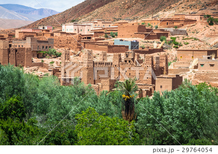 Town in Dades Valley, Morocco Town in Dades Valley, Morocco 29764054