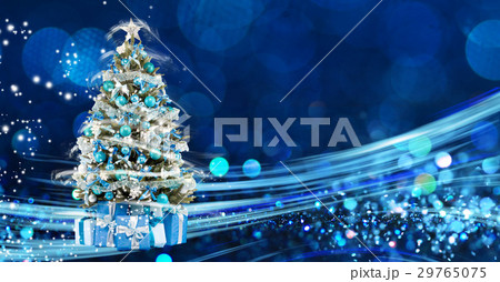 Christmas holiday blinking abstract background 29765075