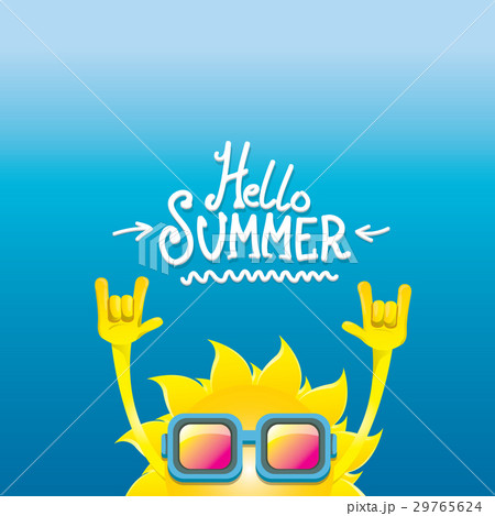 hello summer rock n roll poster. summer party 29765624