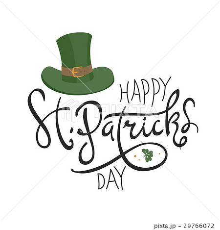 Happy Saint Patrick's Day logotype. Celebration 29766072