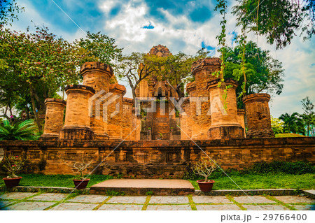 The towers of Po Nagar near Nha Trang in Vietnam 29766400