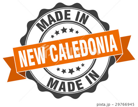 made in New Caledonia round seal made in New Caledonia round seal 29766945