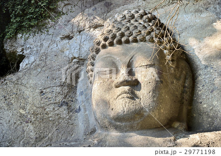 熊野磨崖仏　大日如来像　国東半島 29771198