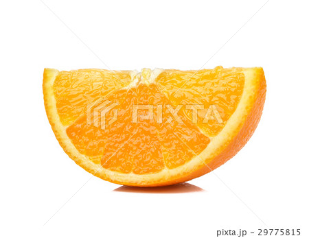 Slice orange isolated on the white background Slice orange isolated on the white background 29775815