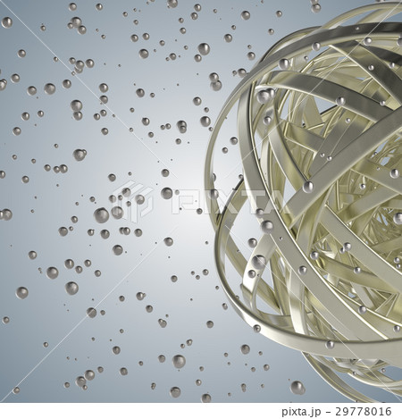 3d sphere of multicolored rings in cloud 3d sphere of multicolored rings in cloud 29778016
