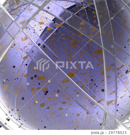 3d sphere of multicolored rings in cloud drops 29778023