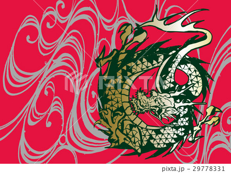 和柄　龍　ベクター 29778331