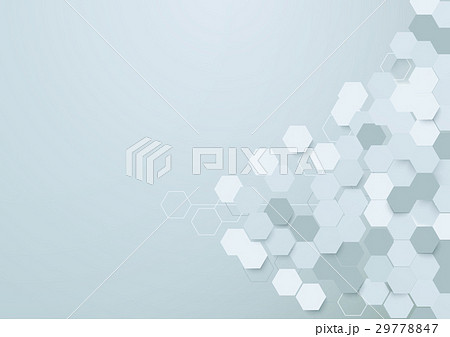Abstract hexagons background 29778847