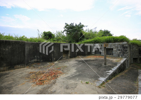 愛媛県今治市　小島　北部砲台　砲座跡（軽砲） 29779077