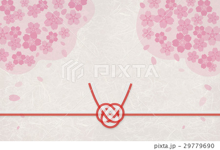 和紙 桜 水引 29779690