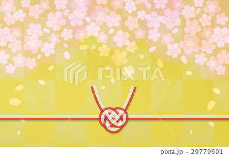 和紙 桜 水引 和紙 桜 水引 29779691