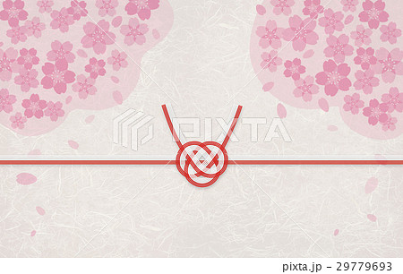 和紙 桜 水引 和紙 桜 水引 29779693