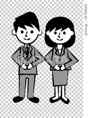 会社員 全身 笑顔 会社員 全身 笑顔 29780084