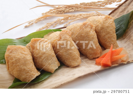 稲荷寿司　竹皮弁当　弁当 29780751